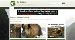 Desktop Screenshot of gostalking.com